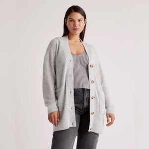 Quince / Baby Alpaca-Wool Oversized Cardigan / size Medium